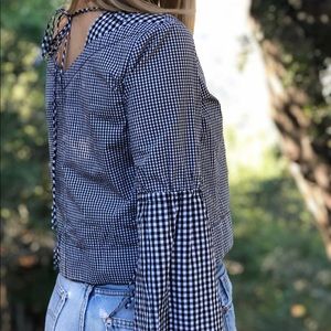 Derek Lam (Size 6) Gingham Top